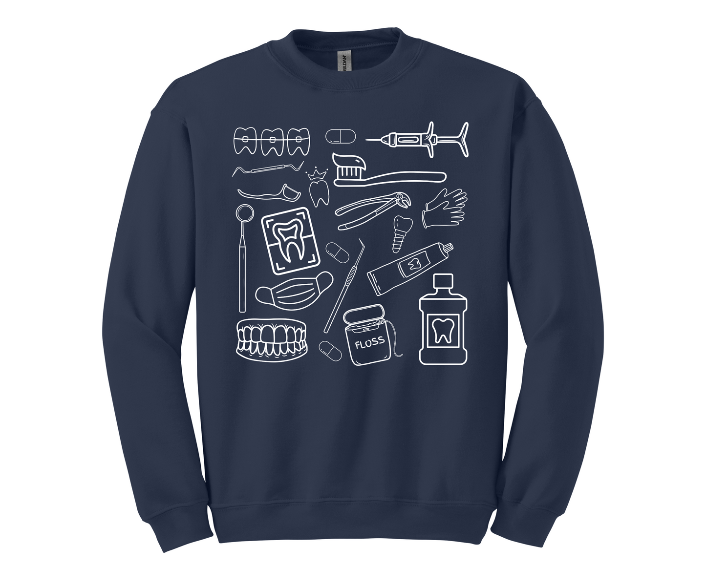 Dental Graphic Sweatshirt