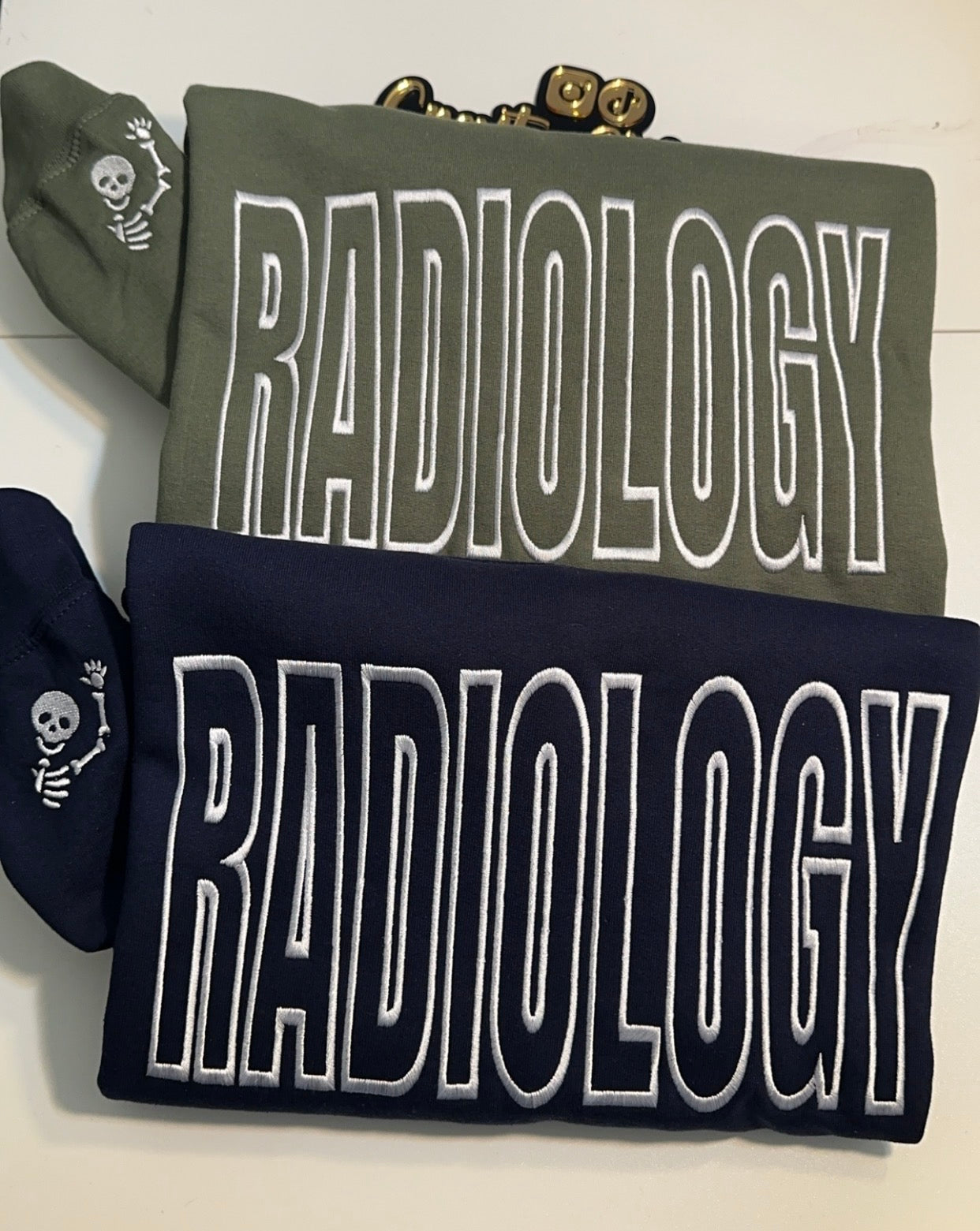 Radiology Embroidered Sweatshirt