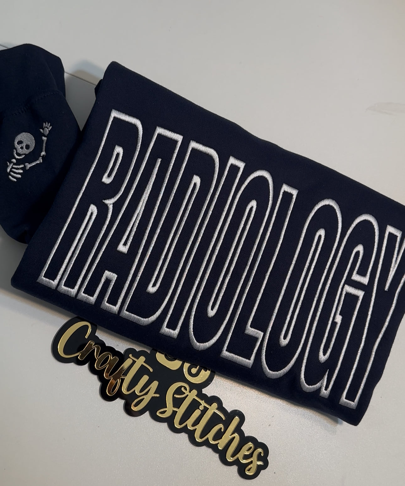 Radiology Embroidered Sweatshirt