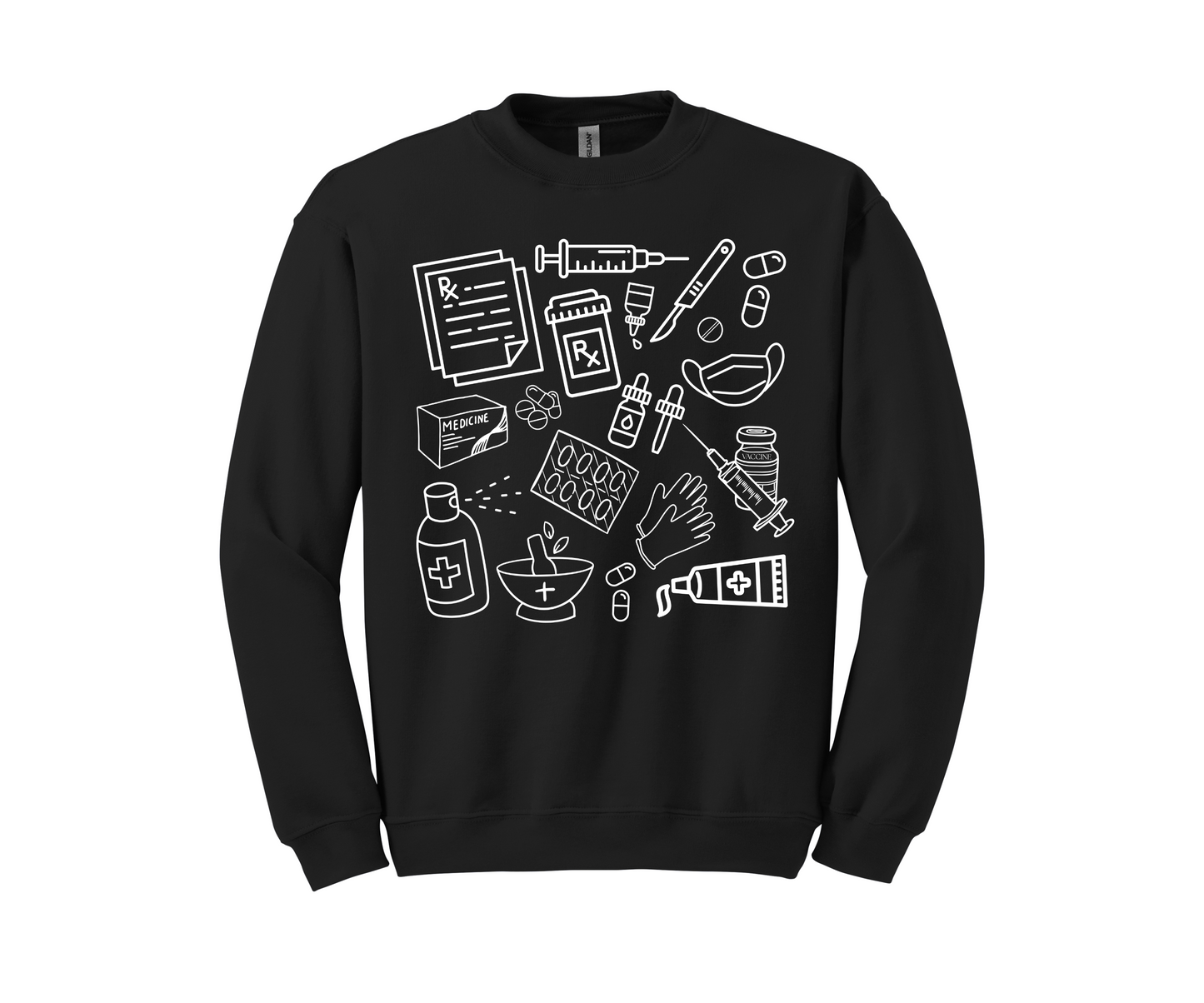 Pharmacy Graphic Sweatshirt