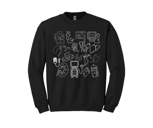 Ultrasound Graphic Sweatshirt