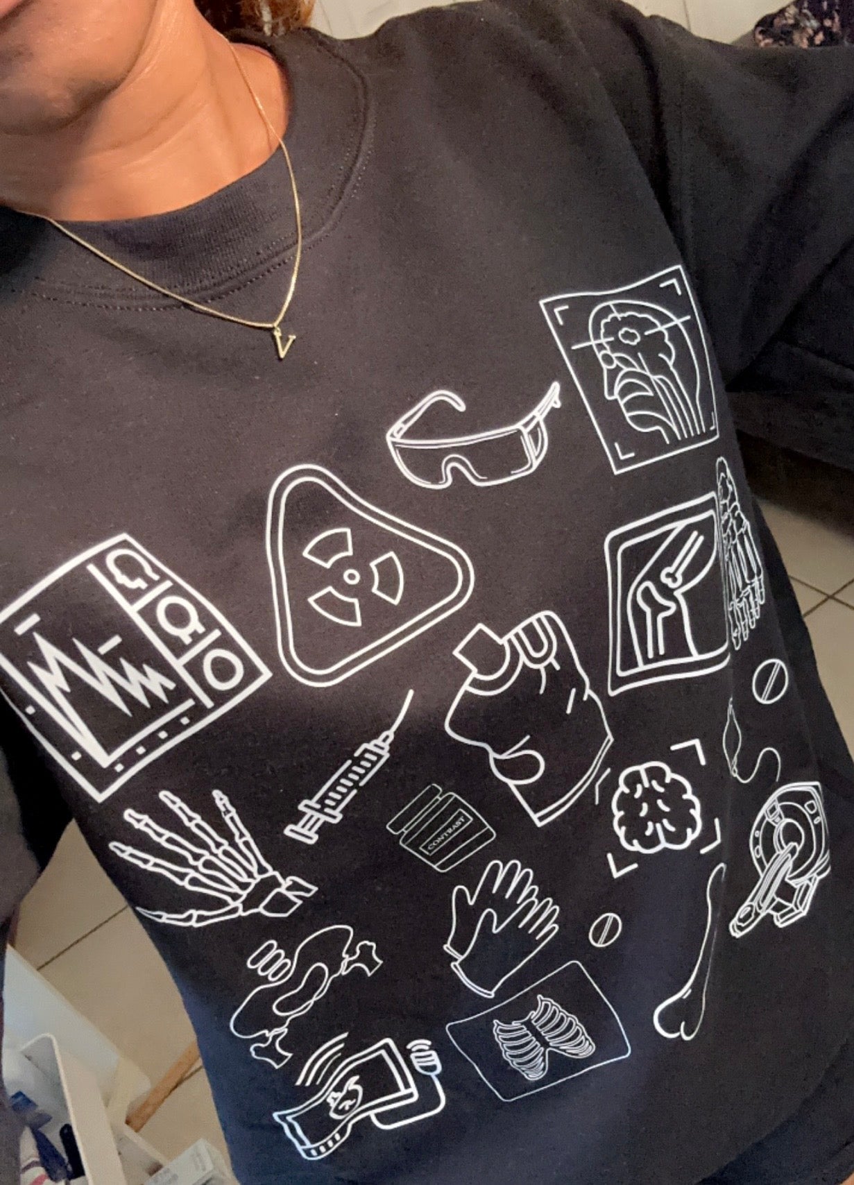 Radiology Graphic Sweatshirt