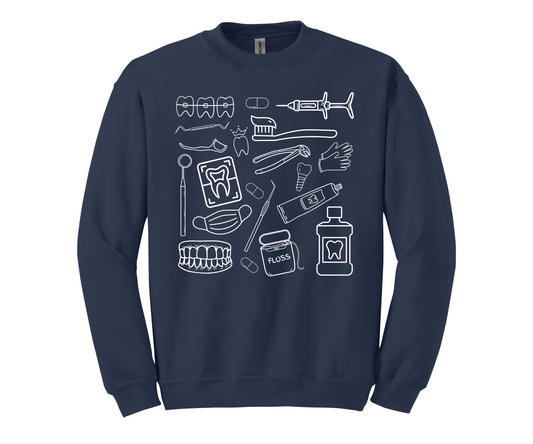 Dental Graphic Sweatshirt