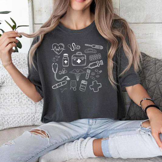 Nurse Graphic Shirt