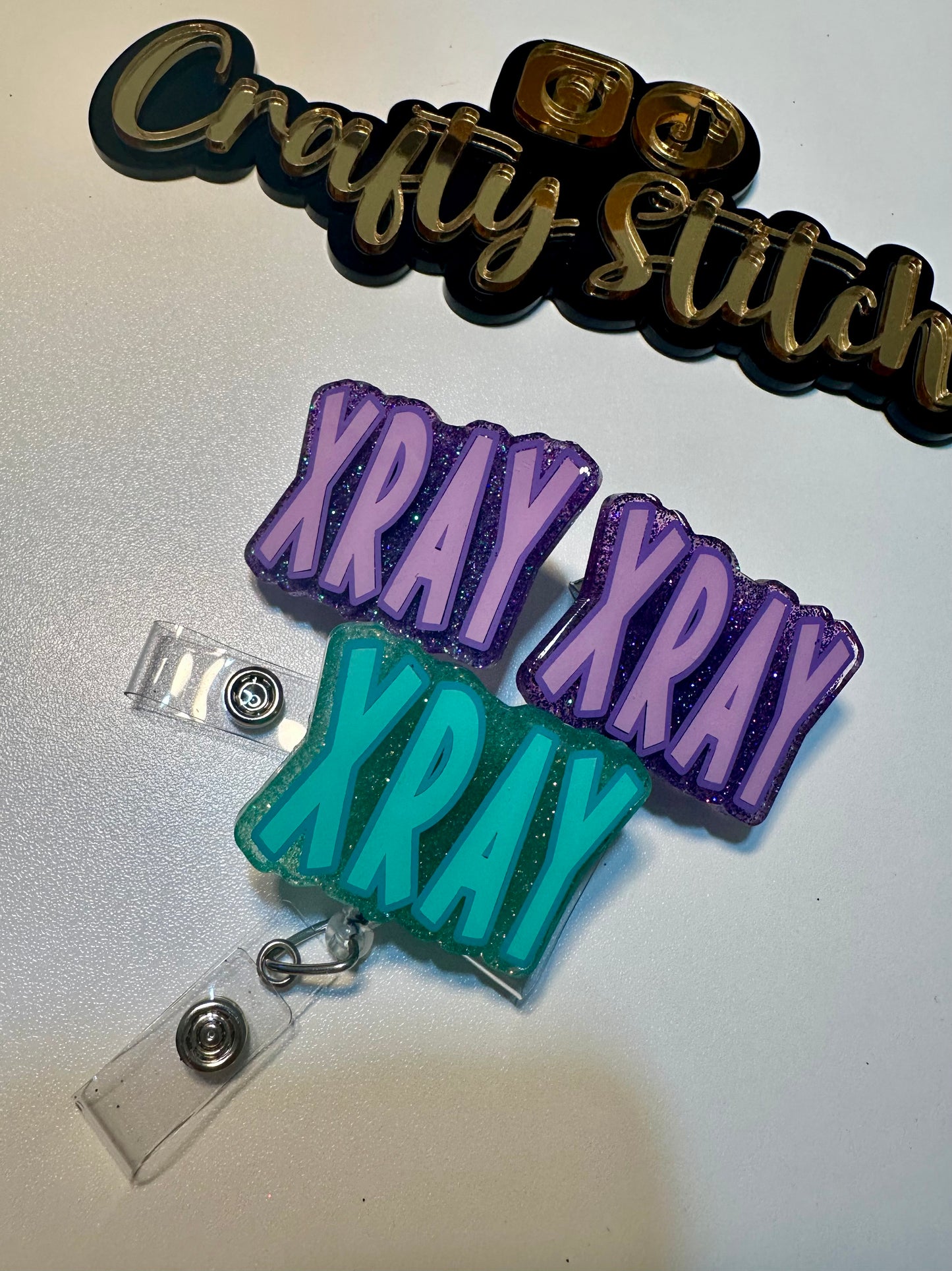 X-Ray Tech Badge Reel | Healthcare Badge Reel | Radiology Tech Badge Reel | Radiology Gifts | Healthcare Gifts