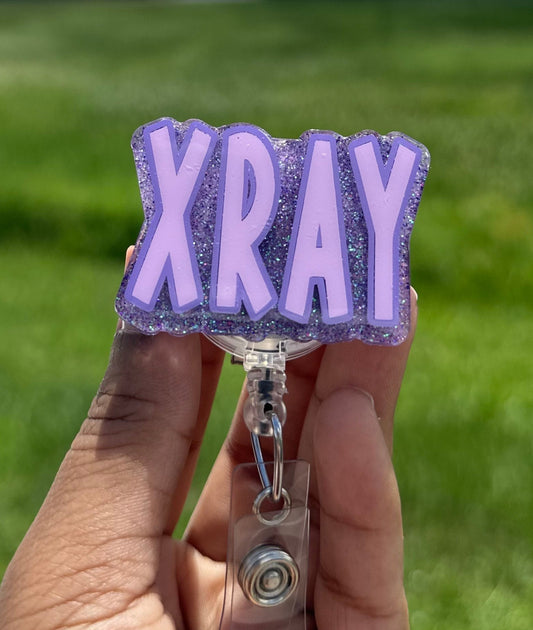 X-Ray Tech Badge Reel | Healthcare Badge Reel | Radiology Tech Badge Reel | Radiology Gifts | Healthcare Gifts